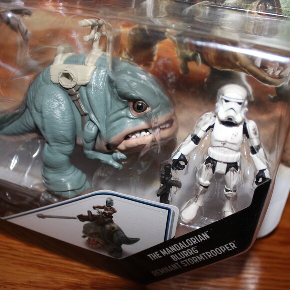3/$55❤️new Star Wars Mission Fleet Mandalorian Blurrg Remnant Stormtrooper - Picture 4 of 7